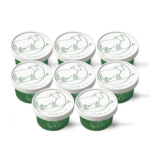 自然放牧カップアイス8個セット