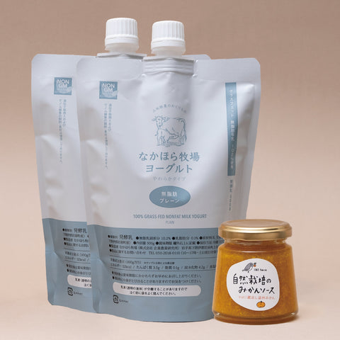 みかんソース&ノンファットヨーグルト組み合わせセット